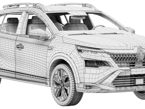 Renault Kardian 2024 3D Model