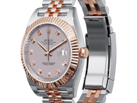 Rolex-Datejust 41 Modello 3D