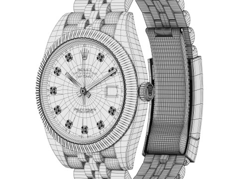 Rolex-Datejust 41 Modello 3D