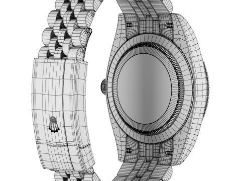 Rolex-Datejust 41 Modello 3D