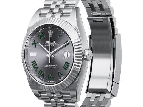 Rolex-Datejust 41 steel 3D Model