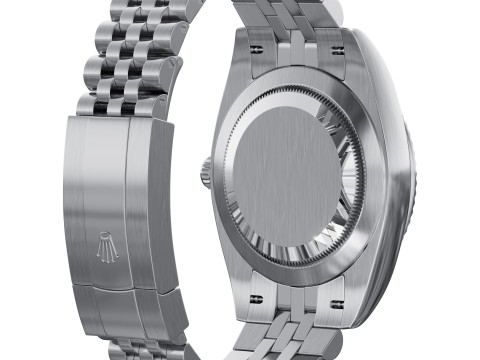 Rolex-Datejust 41 steel 3D Model