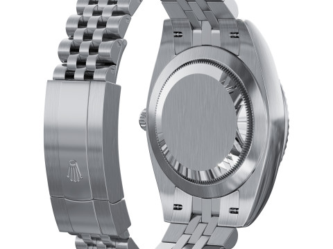 Rolex-Datejust 41 blue 3D 모델