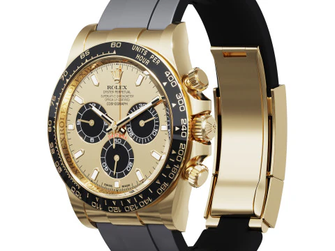 Rolex-Cosmograph Daytona Pikachu 3D Model