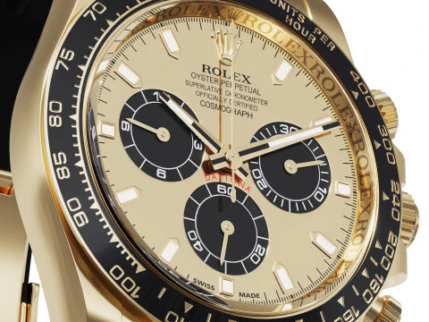 Rolex-Cosmograph Daytona Pikachu 3D Model