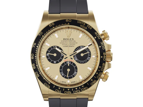Rolex-Cosmograph Daytona Pikachu 3D Model