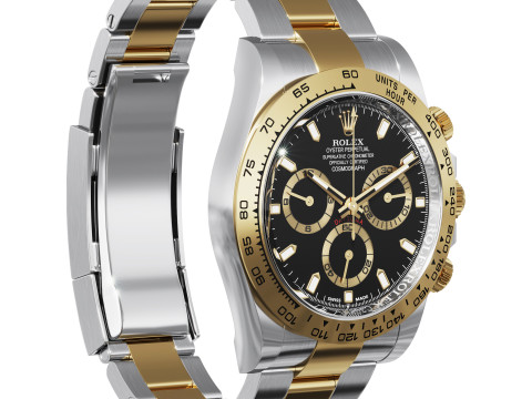 Rolex-Cosmograph Daytona two tone 3D 模型