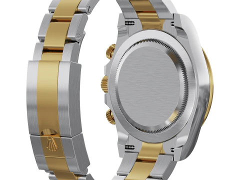 Rolex-Cosmograph Daytona two tone 3D Model