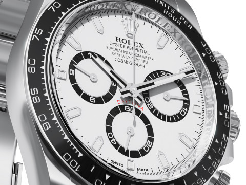 Rolex-Cosmograph Daytona Panda Modèle 3D