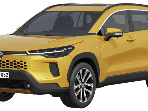 Toyota Corolla Cross Hybrid 2025 3D Model