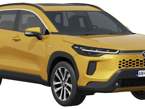 Toyota Corolla Cross Hybrid 2025 3D Model