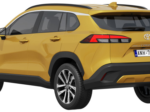 Toyota Corolla Cross Hybrid 2025 3D Model