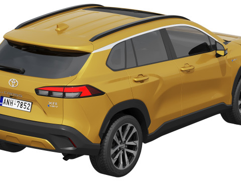Toyota Corolla Cross Hybrid 2025 3D Model
