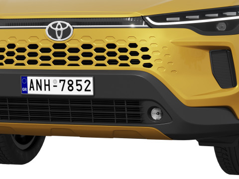 Toyota Corolla Cross Hybrid 2025 3D Model