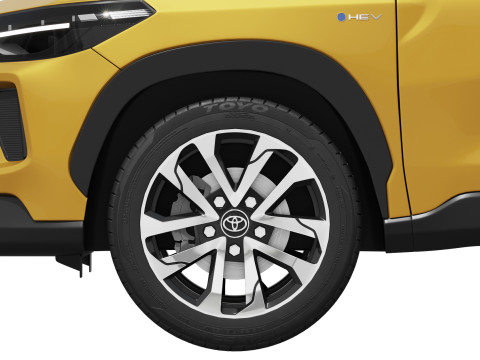 Toyota Corolla Cross Hybrid 2025 3D Model