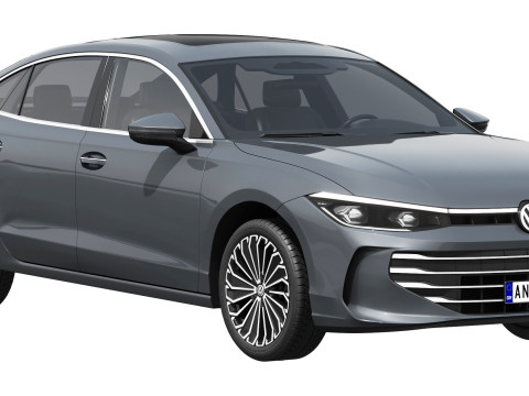 Volkswagen Passat Pro 2025 Modello 3D