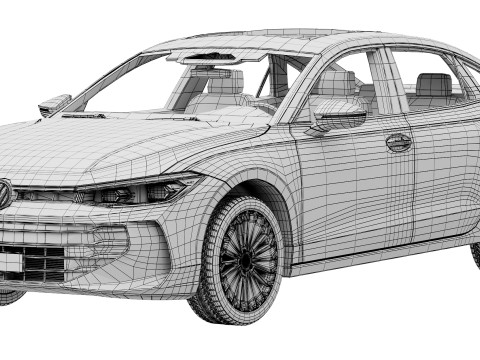 Volkswagen Passat Pro 2025 Modello 3D