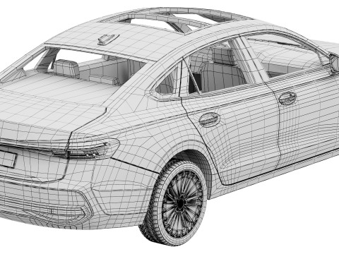 Volkswagen Passat Pro 2025 Modello 3D