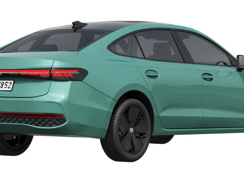 Volkswagen Passat Pro Sport 2025 3D Model