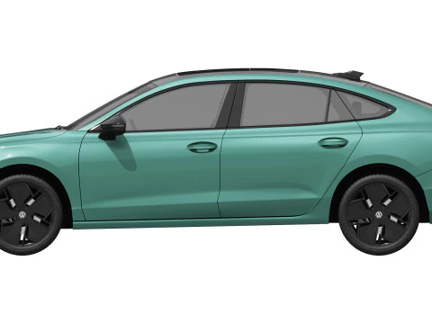 Volkswagen Passat Pro Sport 2025 3D Model