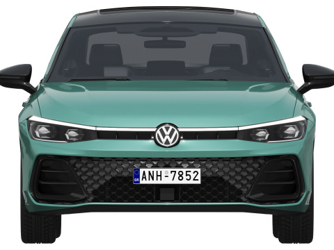 Volkswagen Passat Pro Sport 2025 Model 3D