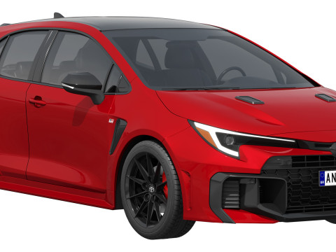 Toyota GR Corolla 2025 3D मॉडल