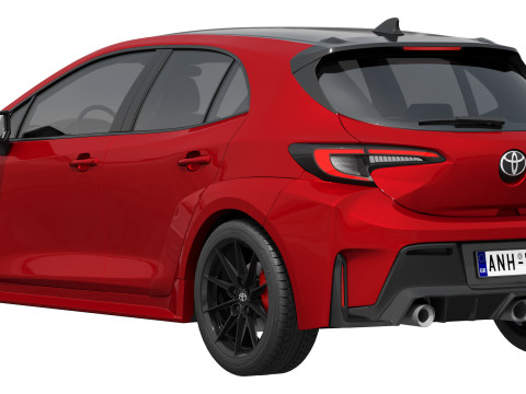 Toyota GR Corolla 2025 3D मॉडल