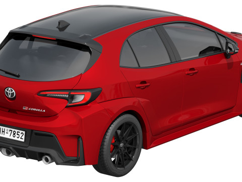Toyota GR Corolla 2025 3D मॉडल