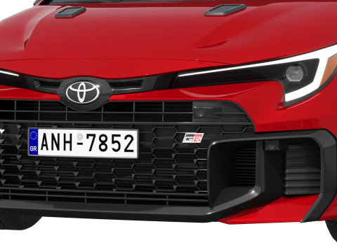 Toyota GR Corolla 2025 3D मॉडल