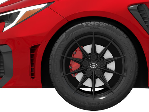 Toyota GR Corolla 2025 3D मॉडल