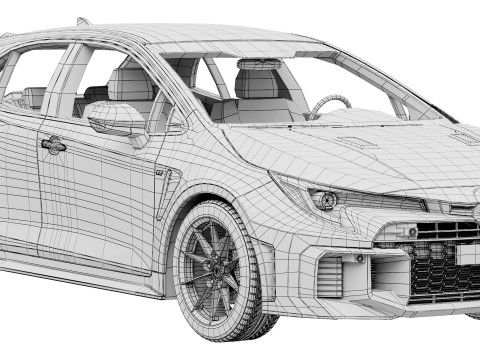 Toyota GR Corolla 2025 3D मॉडल