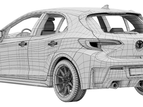 Toyota GR Corolla 2025 Modelo 3D