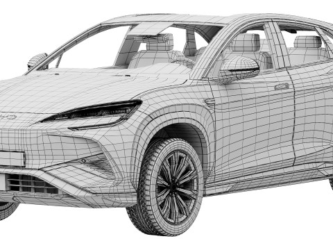 BYD Sealion 7 2025 3D Модель