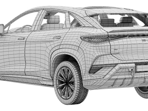 BYD Sealion 7 2025 3D Модель