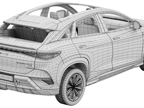 BYD Sealion 7 2025 3D Модель