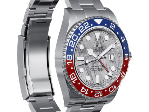Rolex-GMT-Master II Meteorite Dial 3D 模型