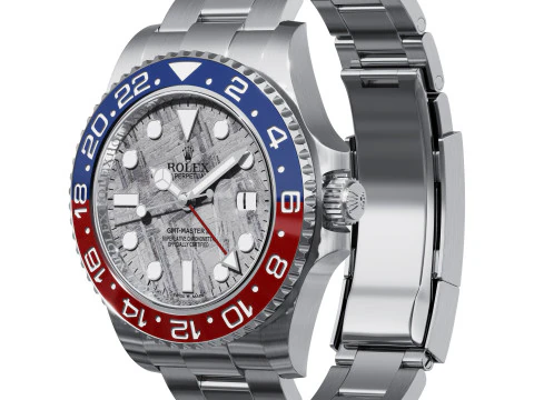 Rolex-GMT-Master II Meteorite Dial 3D Model