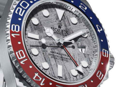 Rolex-GMT-Master II Meteorite Dial Modèle 3D