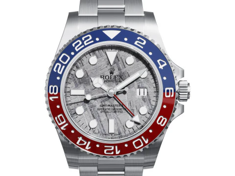 Rolex-GMT-Master II Meteorite Dial 3D Model