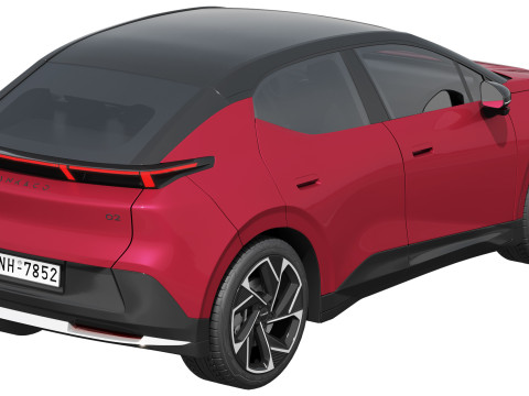 Lynk and Co 02 2025 Model 3D