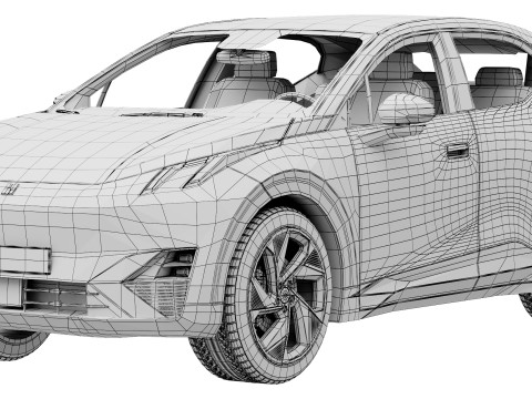 Lynk and Co 02 2025 Model 3D