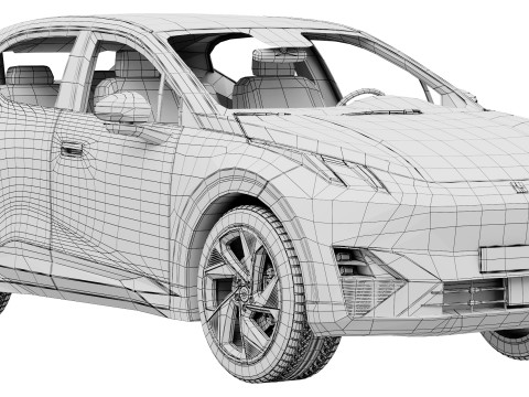 Lynk and Co 02 2025 Model 3D