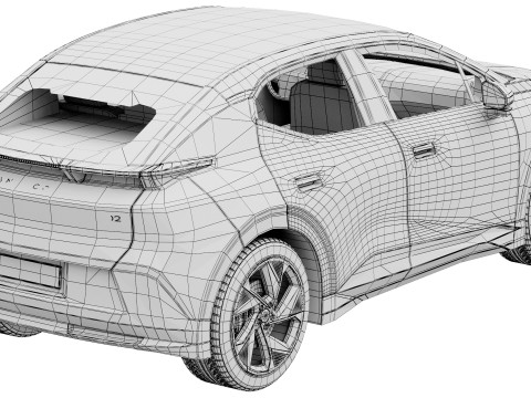 Lynk and Co 02 2025 Model 3D