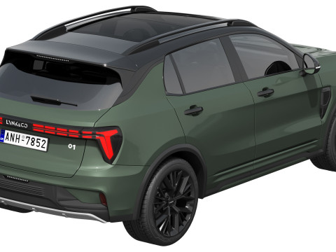 Lynk and Co 01 2025 3D-Modell