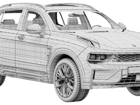 Lynk and Co 01 2025 3D Model