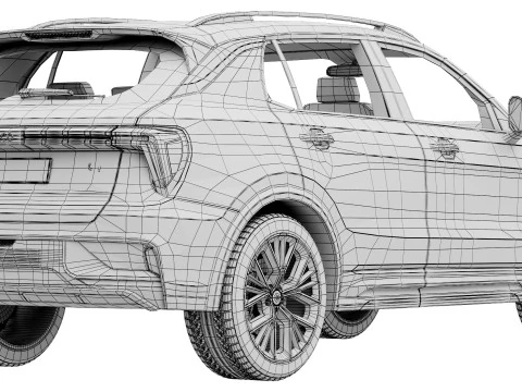Lynk and Co 01 2025 3D Model