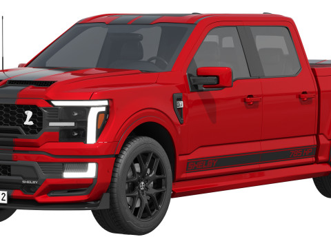 Shelby F-150 Super Snake 2024 Model 3D