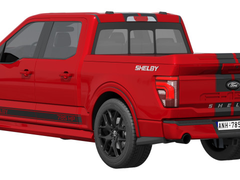 Shelby F-150 Super Snake 2024 3Dモデル