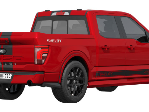 Shelby F-150 Super Snake 2024 3Dモデル