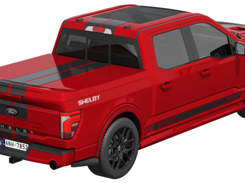 Shelby F-150 Super Snake 2024 3Dモデル